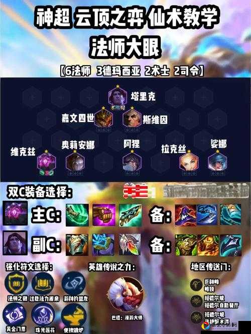 云顶之弈9光阵容冲分指南！零基础3分钟学会永定律霸
