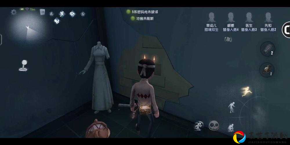 第五人格疯人院大门在哪？藏在墙角的尖叫预警绝了！
