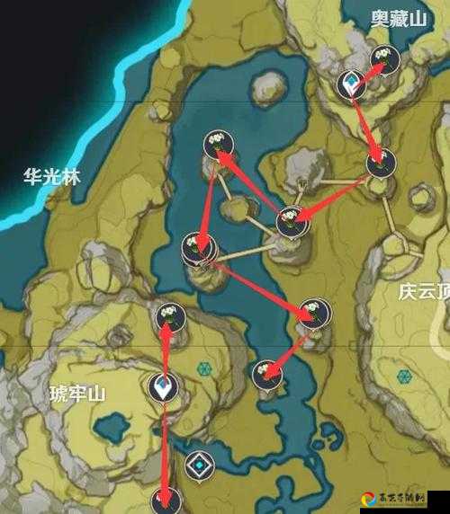 原神珊瑚真珠采集路线大揭秘！这样跑图效率翻倍