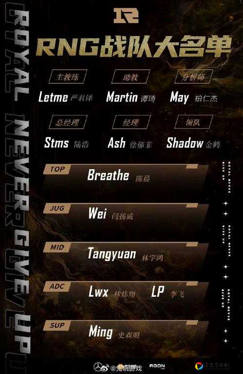 炸裂官宣！2023RNG战队新阵容曝光，这配置让我跪了！