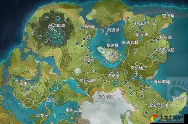 风神瞳坐标全公开！公测版隐藏点位大揭秘，速领原神原石奖励
