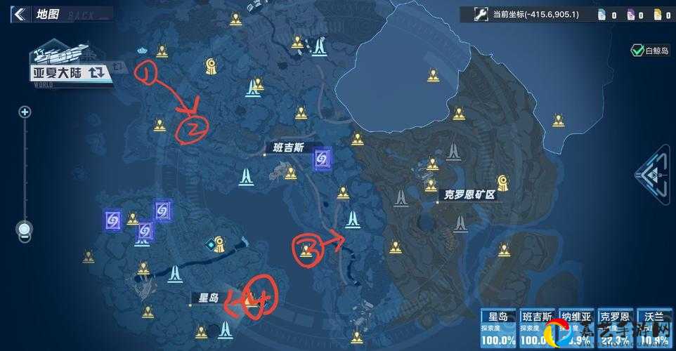 幻塔追逐者底盘坐标绝密路线！零失败打卡攻略必看