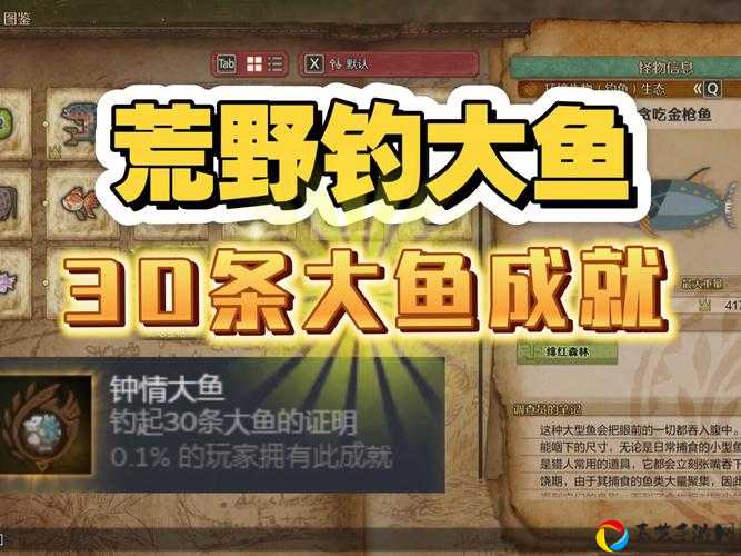 怪物猎人崛起全熟鱼速刷攻略！3分钟教你轻松集齐隐藏素材