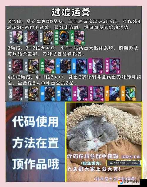 1014刀妹天花板阵容！独家运营攻略速存，连胜冲分稳了！