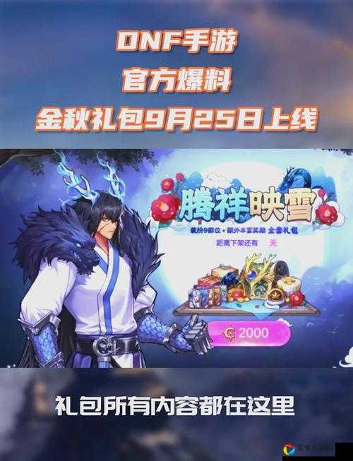 DNF2019金秋礼包必买清单！这些隐藏道具让你战力翻倍！