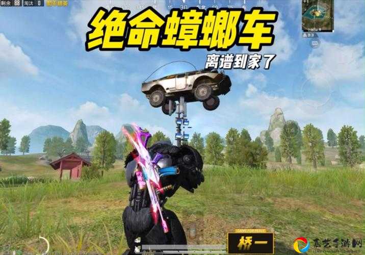 和平精英蟑螂车逆天了？跑图速度秒杀飞机！车载作战技巧大公开